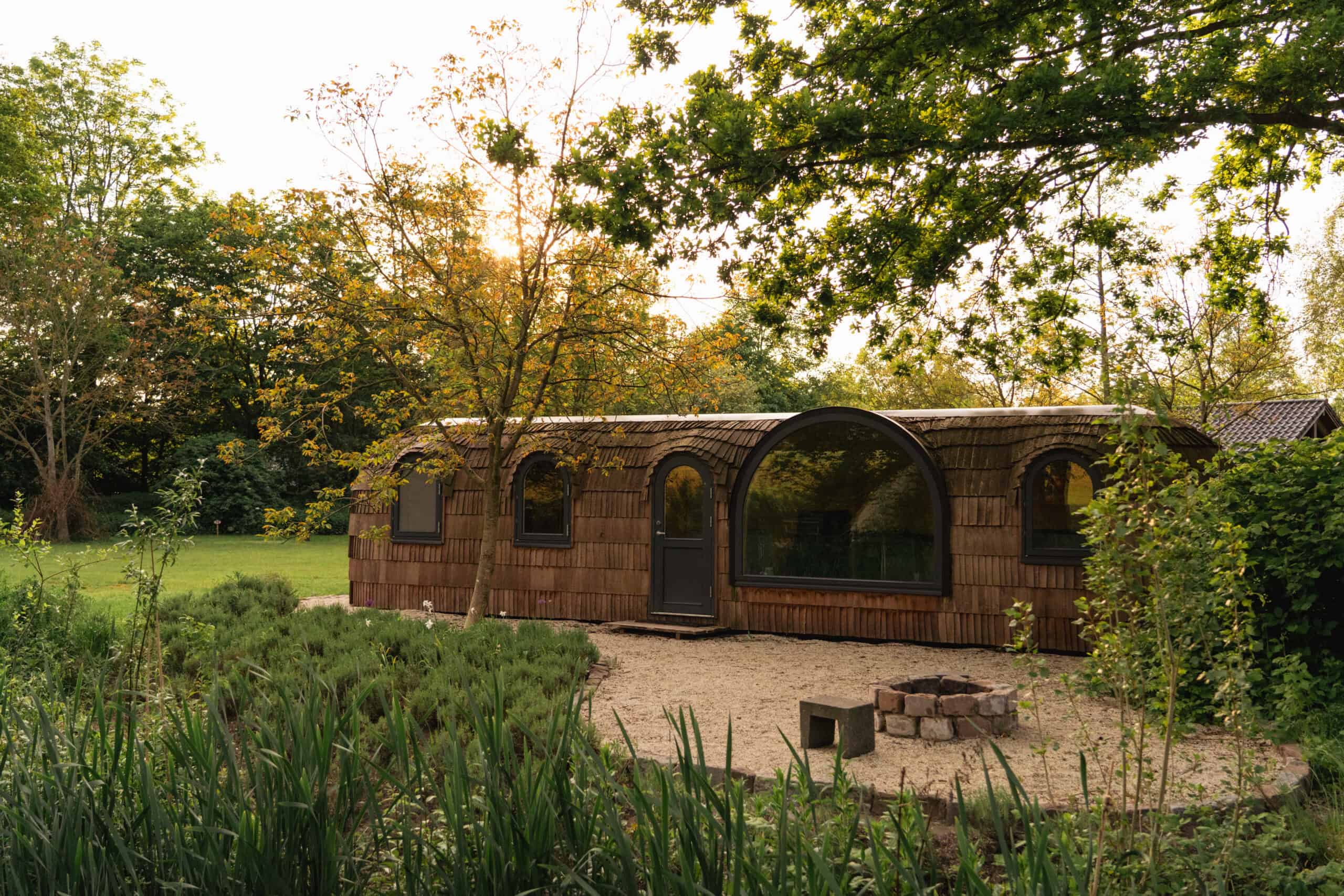 Iglucraft slaaphuisje in het bos