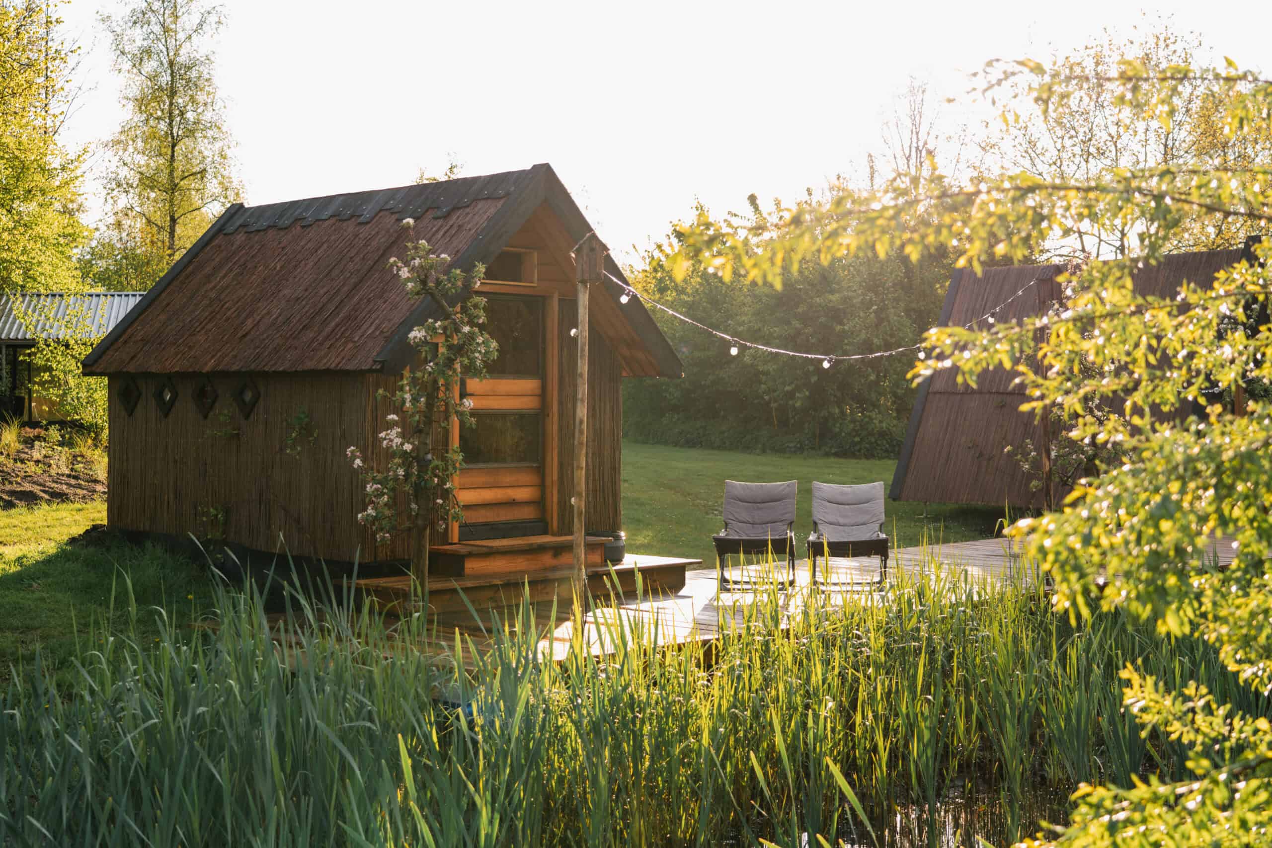 Sauna op het landgoed