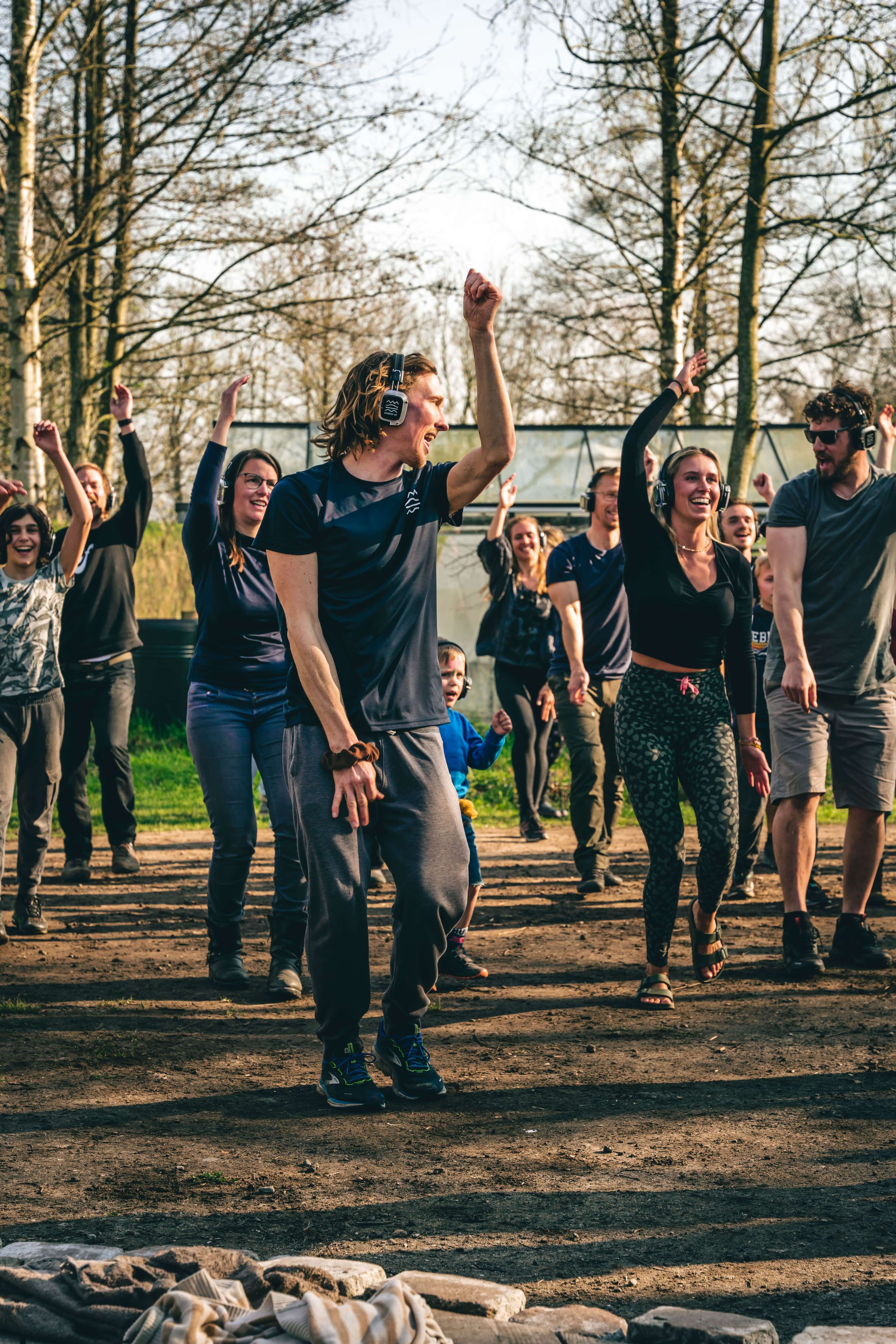 Dansen op het landgoed